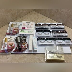 New unopened Assorted Eyelash and Adhesive Glue sets